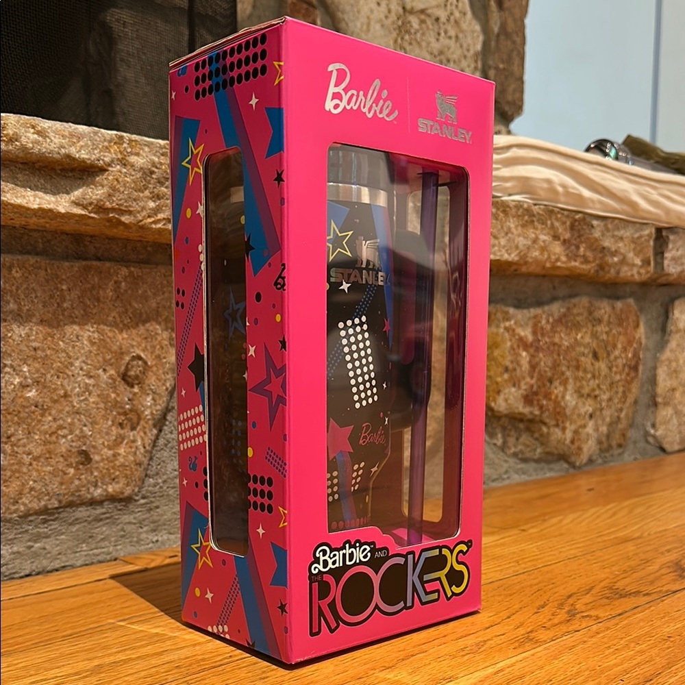 Stanley Barbie Rockers Tumbler in Pink Box